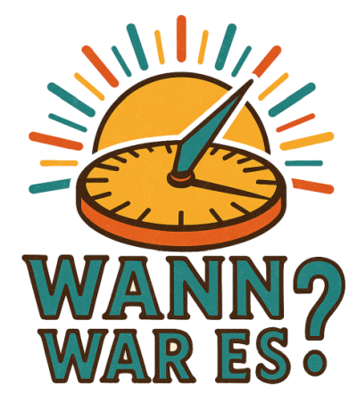 Logo Wann war es?